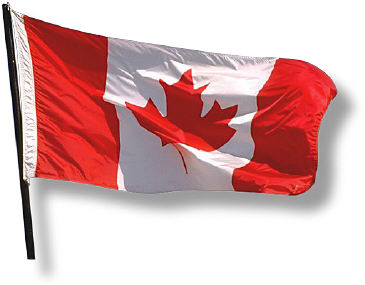 Photo of Canadian flag