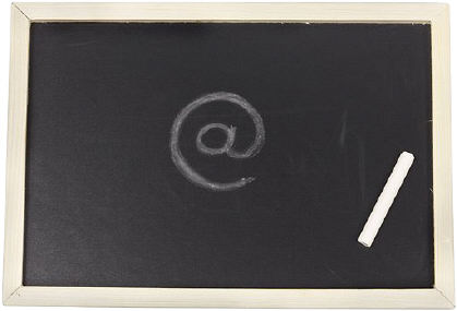 Photo of a blackboard