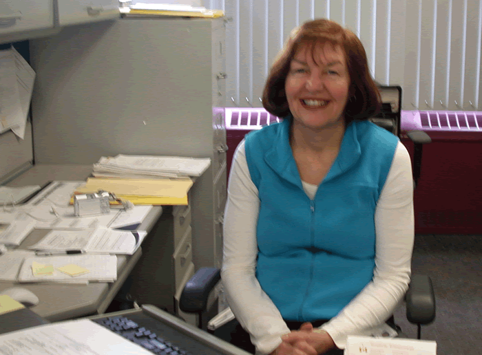 Debbie Coke de la section locale 16, notre grande gagnante du concours Recrutement de cotisants Rand
