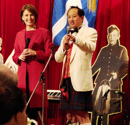 Photo de Gloria Macarenko et de Todd Wong