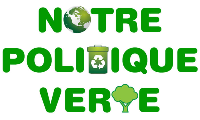 Logo de Notre politique verte