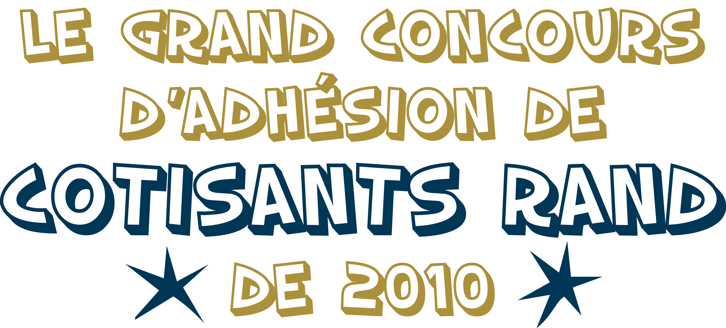 Logo de campagne d'adh&eacute;sion de cotisants Rand