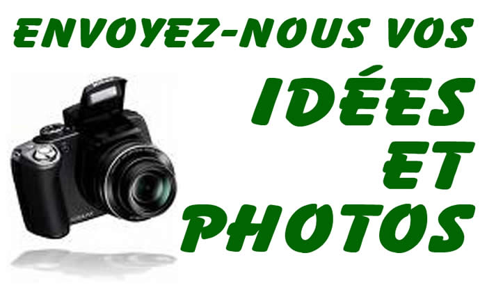 Logo - Envoyez-nous vos id&eacute;es at photos