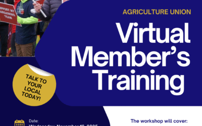 VIRTUAL MEMBER TRAINING – NOVEMBER 12, 2025