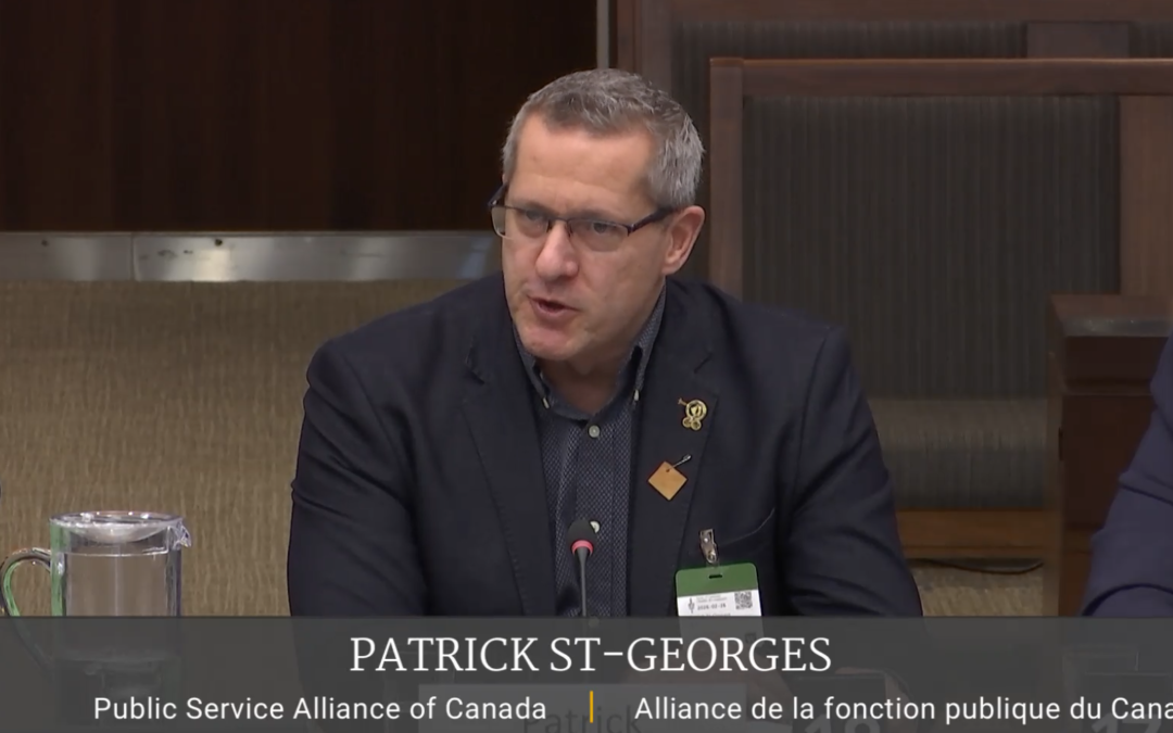 Agriculture Union testifies before the parliamentary committee on agriculture