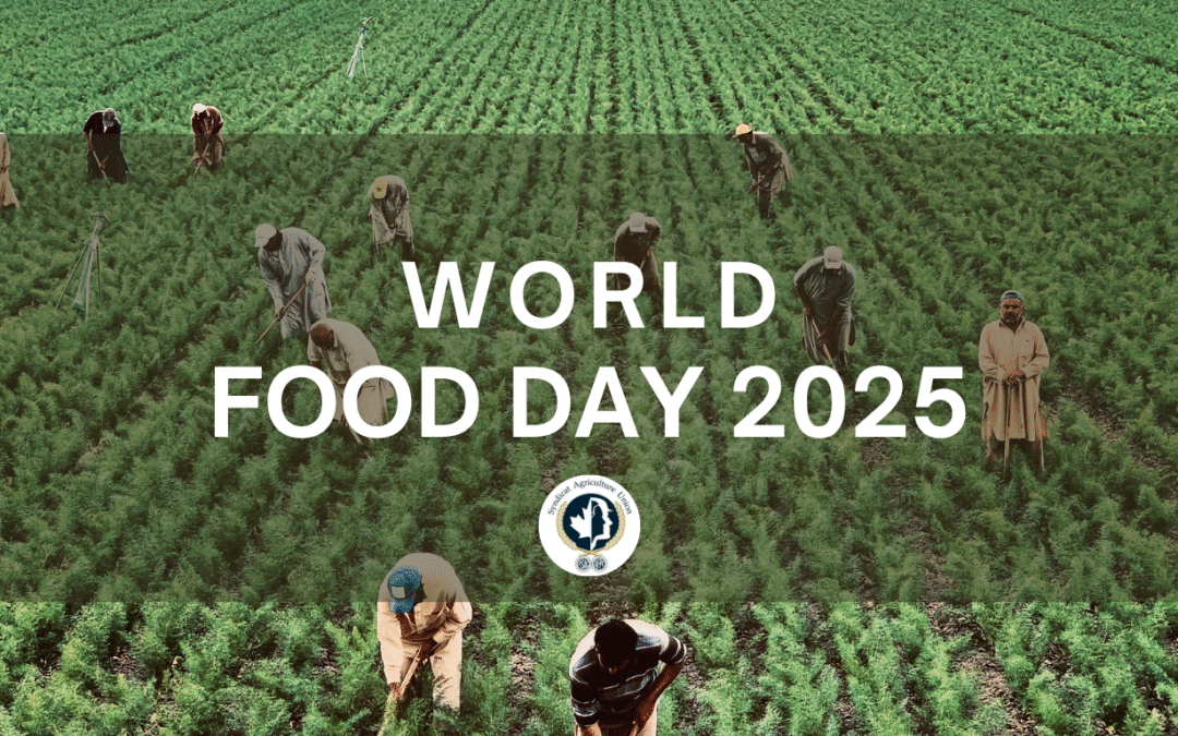 Agriculture Union Statement on World Food Day 2025